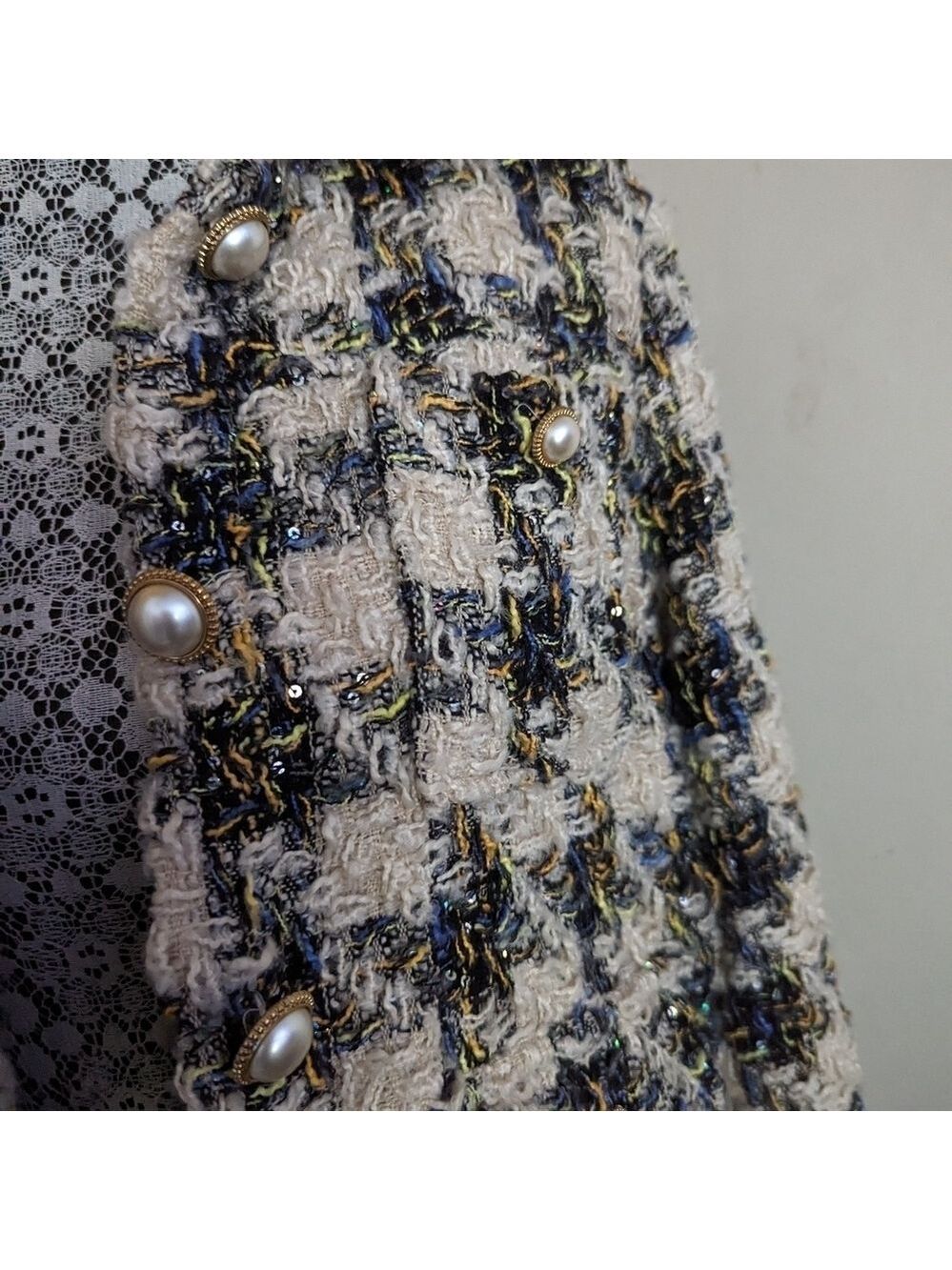 Tweed Blazer Jacket - Picture 7 of 12